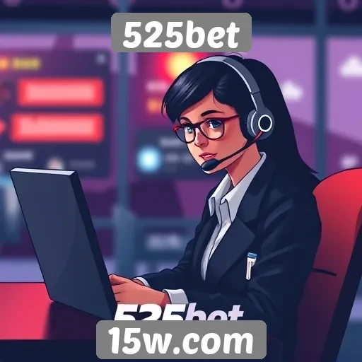 Suporte ao cliente oferecido pela 525bet